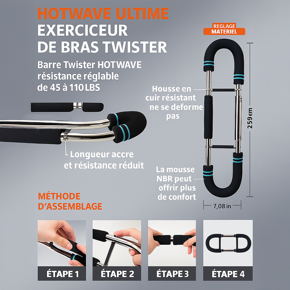 Appareil Musculation Pecs & Avant-Bras
