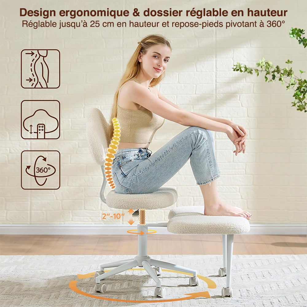 Chaise Ergonomique Tailleur Cocoon