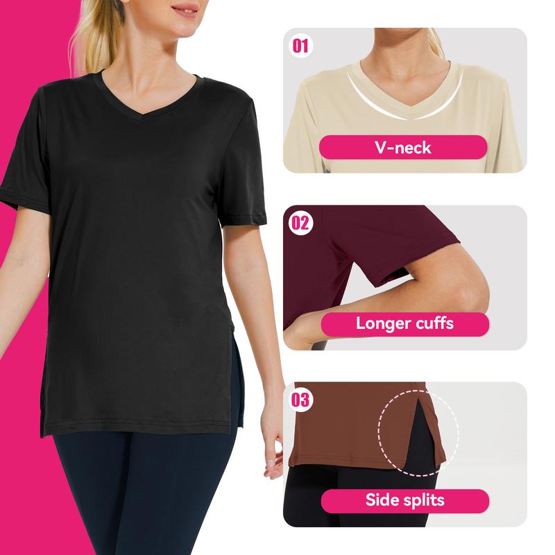 ConfiFlow™️ 3‑Pack V‑Neck Tees