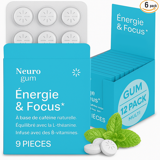 Pastilles Énergie Naturelles NeuroGum