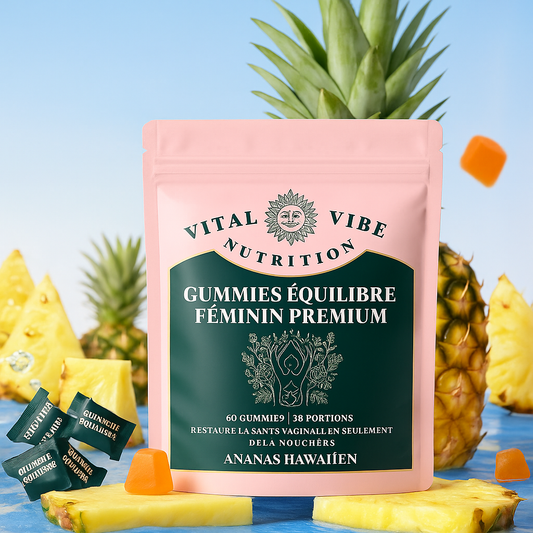 Gommes Équilibre Féminin Naturelles (60 gommes)