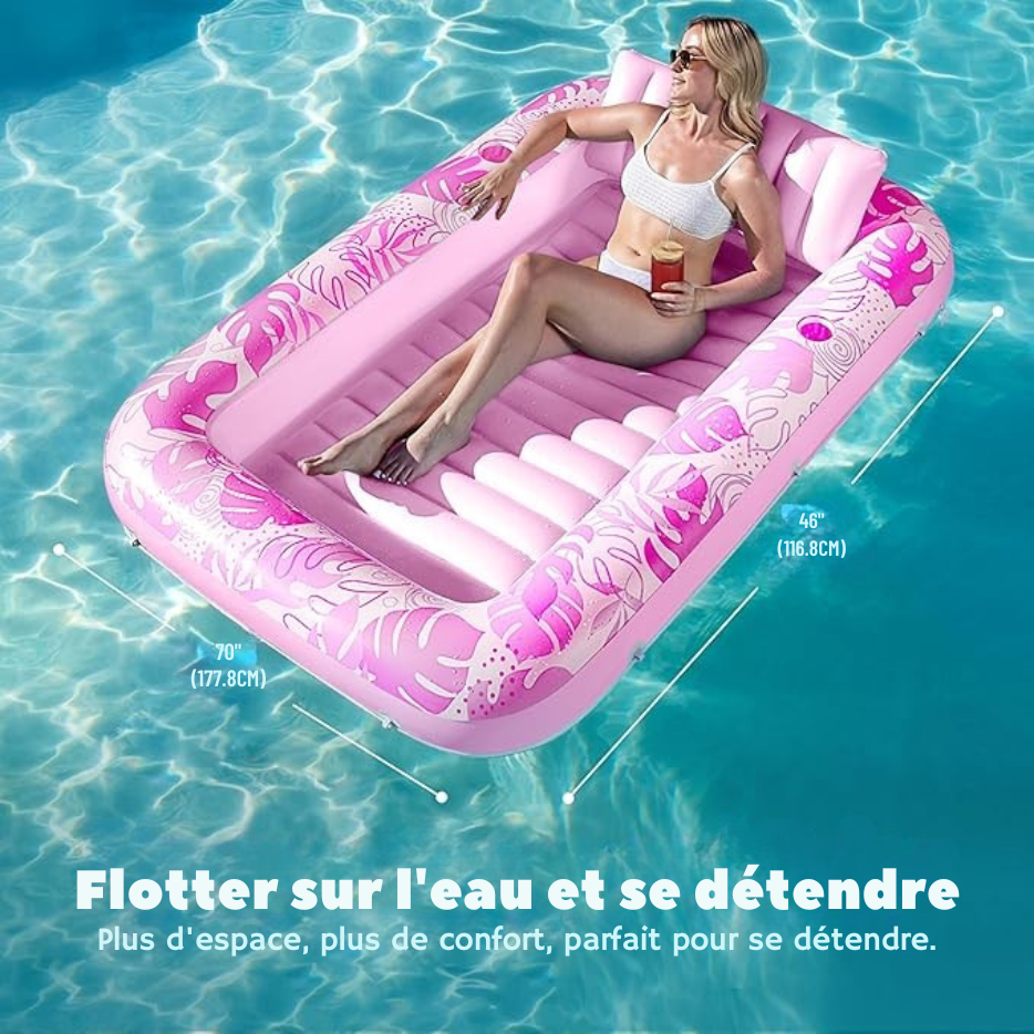 Matelas Gonflable XL Bronzage Détente