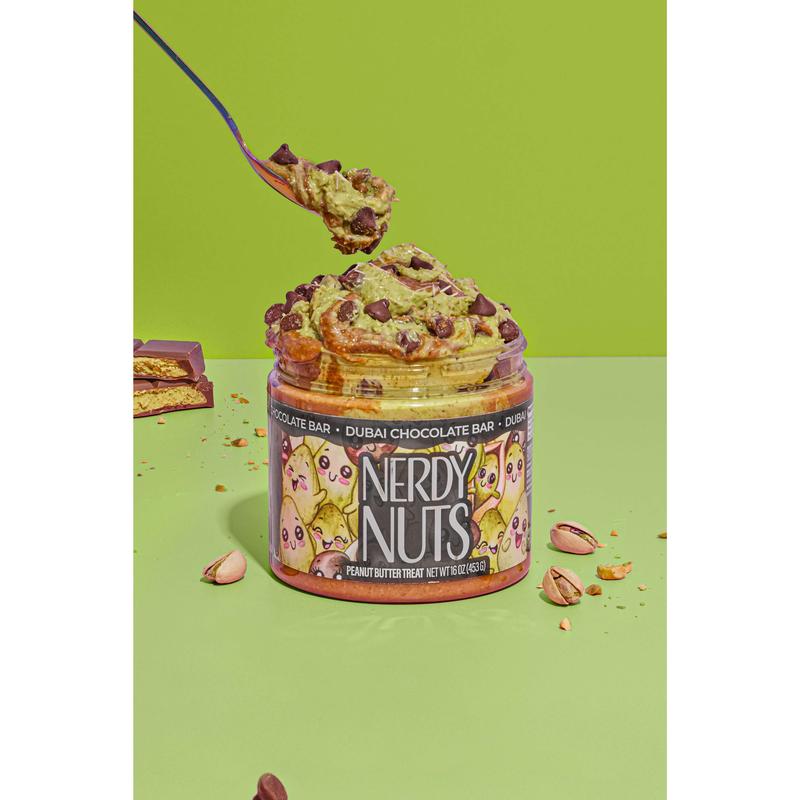 Dubai Chocolate Bar Peanut Butter Treat