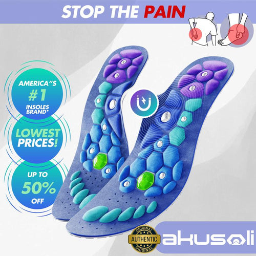 Shock Absorbing Insoles for All Day | Comfort Arch Support | All Shoes
