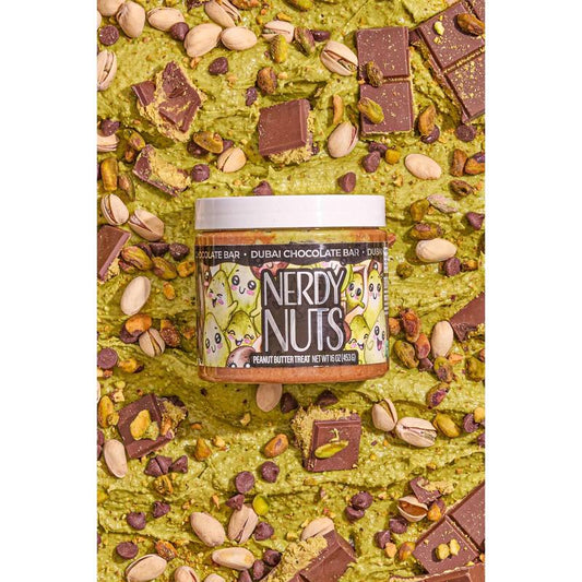 Dubai Chocolate Bar Peanut Butter Treat