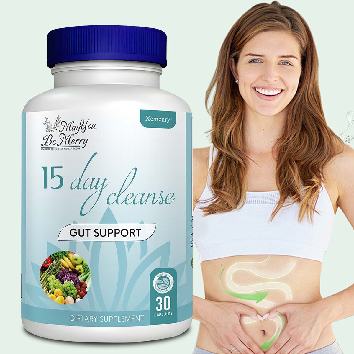 Cure Détox Intestins & Côlon 15 Jours