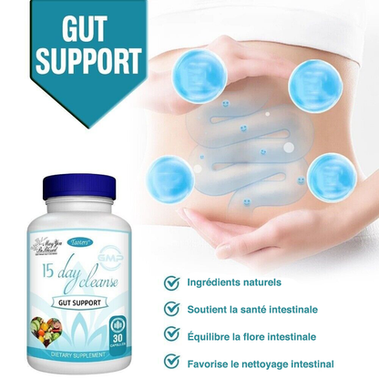 Cure Détox Intestins & Côlon 15 Jours