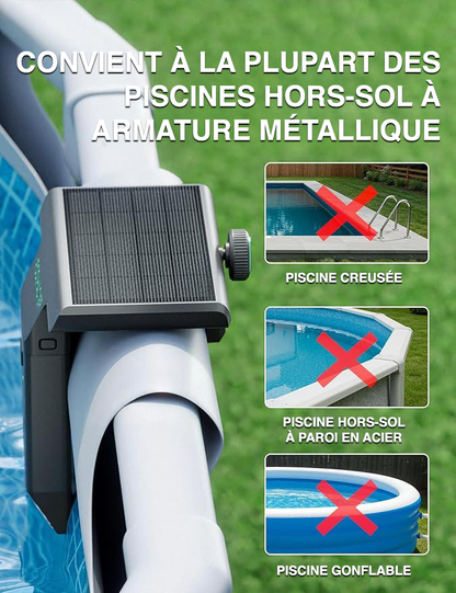PoolHacker - Lampe Solaire LED pour Piscine