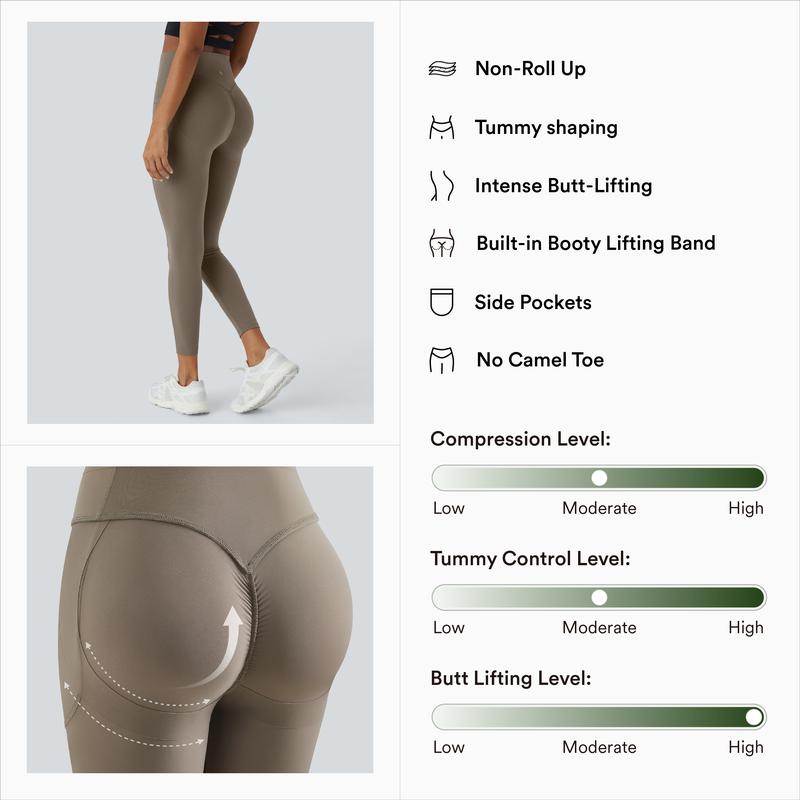 SoCinched™ Sculpt Leggings – Tummy Control, Scrunch Butt & Pockets