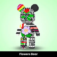 Ours à fleurs