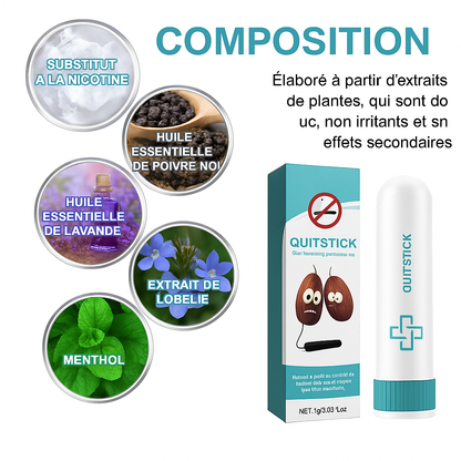 Inhalateur Anti-Tabac QuitEase™