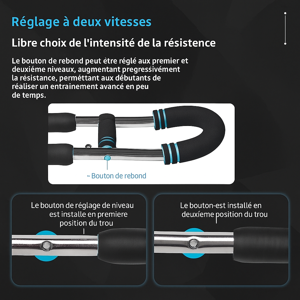 Appareil Musculation Pecs & Avant-Bras