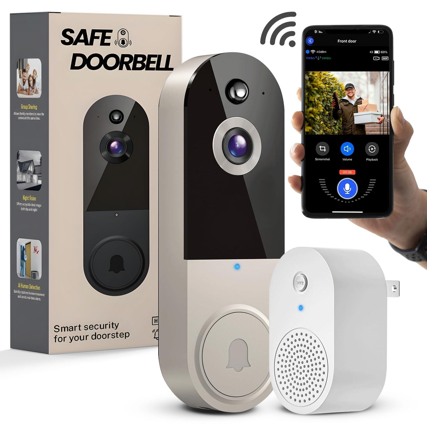 Terica Doorbell - The Smarter Way To Protect Your Home