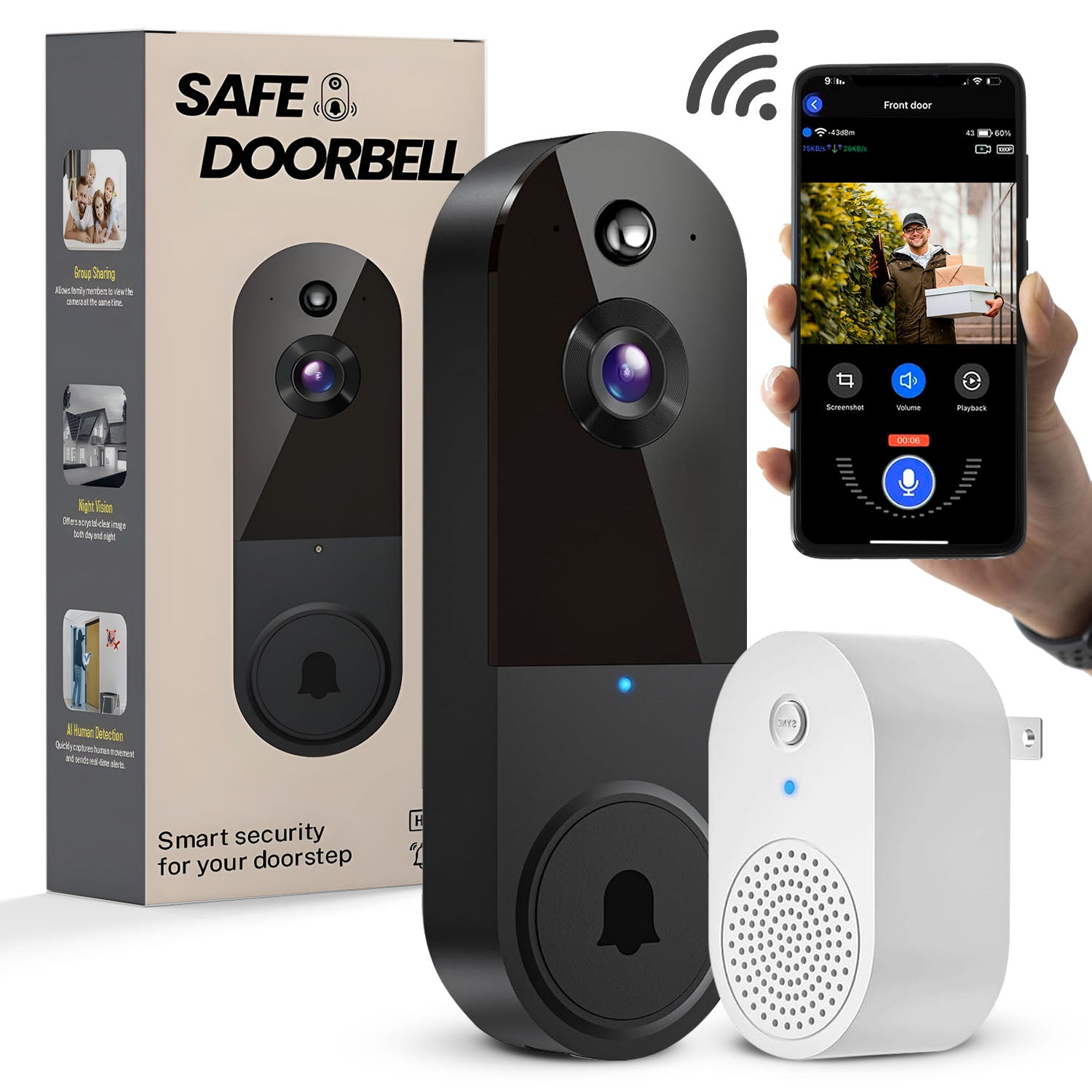 Terica Doorbell - The Smarter Way To Protect Your Home